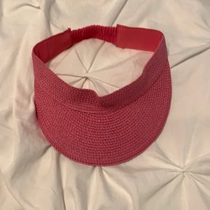 Pink visor